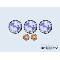 Infinity Tokens To-camo Blue 40mm (5)