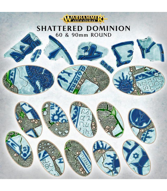 Shattered Dominion - 60 y 90mm Oval