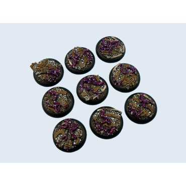 Dark Temple Bases - Wround 30mm (5)