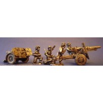 British 25-pdr Field Gun and Crew