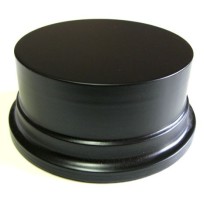 Peana Redonda de 10 cm de diametro y 5 cm de alto (Color Negro)