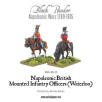 Mounted Napoleonic British Infantry Colonels (Waterloo)