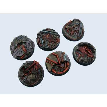 Derelict Bases - Round 40mm (2)