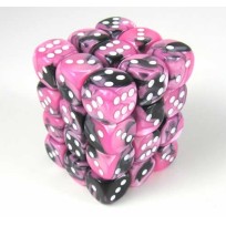 Black-Pink with White 12 mm (36)