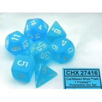 Frosted Caribbean Blue with White Set (7)
