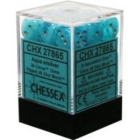 Cirrus Aqua with Silver 12 mm (36)