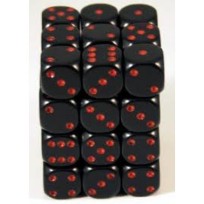 Black with Red 12 mm (36)