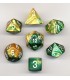 Gold-Green with White Set (7)