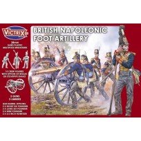 Napoleonic British Foot Artillery (3 Artillery & 15 Crew)