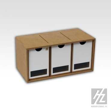 Drawers Module x 3 (vertical)