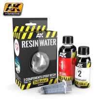 Resin Water 2-Components Epoxy Resin - 375ml (Enamel)