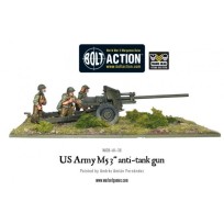 Us Army 3'' At Gun