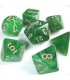 Vortex Dice Polyhedral Green/gold Set (7)