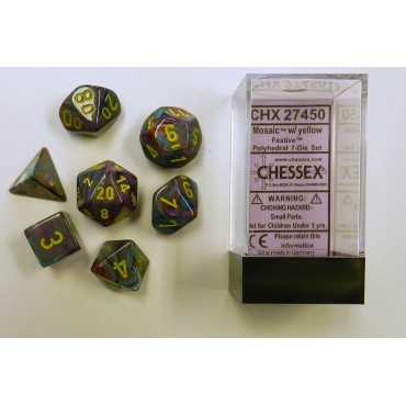 Festive Mosaic Yellow Set (7)