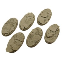 Shale Bases, Oval 60mm (4)