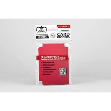 Card Dividers Red (10)