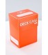 Deck Case 80+ Caja de Cartas Tamaño Estándar Naranja