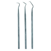 Set of 3 Stainless Steel Probes