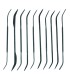 Set of 10 Curved Files