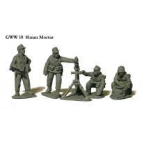81mm Mortar and 4 crew