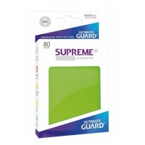 Supreme UX Sleeves Fundas de Cartas Tamaño Estándar Verde Claro (80)