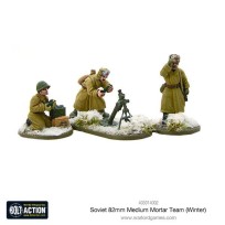 Soviet 82mm Medium Mortar Team (Winter)