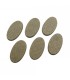 Mosaic Bases, Oval 60mm (4)