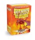 Dragon Shield Sleeves: Orange Matte (100)