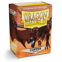 Dragon Shield Sleeves: Copper Matte (100)