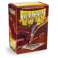 Fundas Dragon Shield: Crimson Matte (100)
