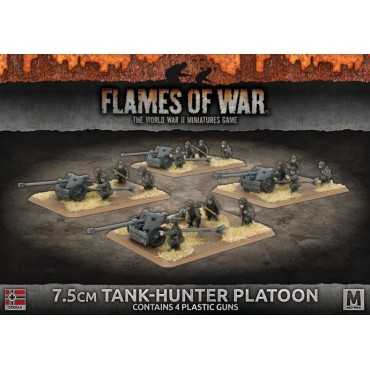 7.5cm Tank Hunter Platoon (4) Plastic