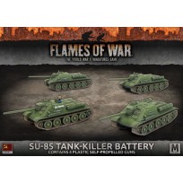 SU-85 Tank-killer Battery (4) Plastic