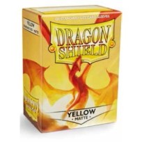 Fundas Dragon Shield: Yellow Matte (100)
